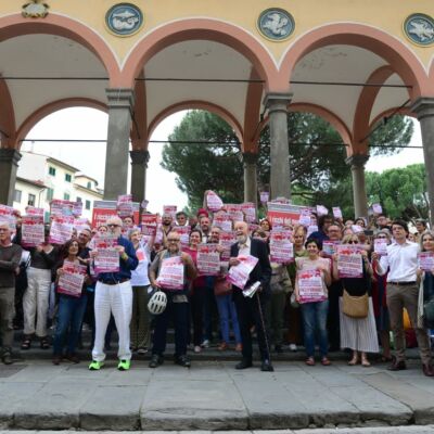 piazza ciompi cartelli 9 giugno