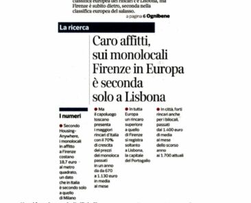 corriere caro affitti